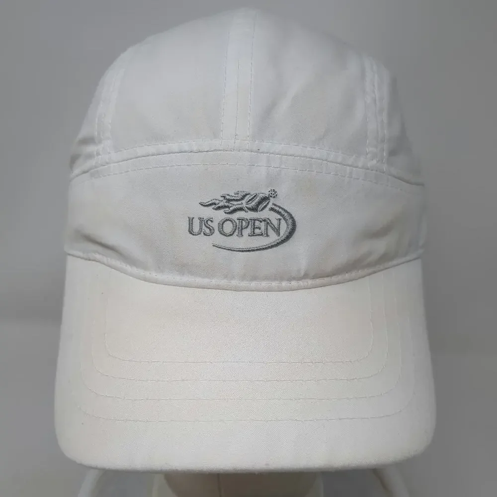 Wilson Baseball Cap White One Size US Open Tennis Performance Strapback Hat